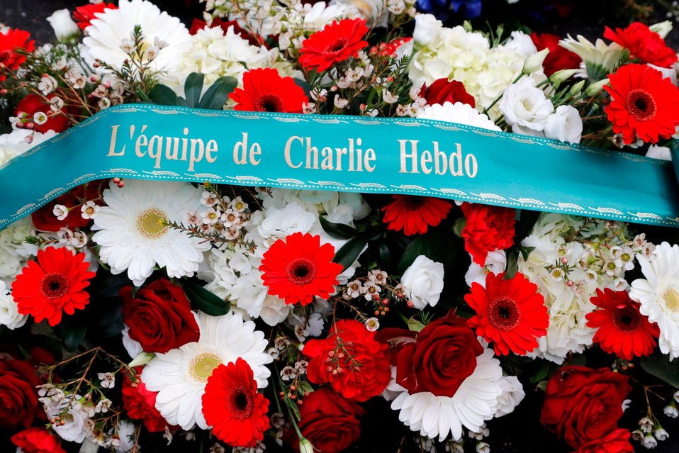 En Francia se conmemoraron cinco años del atentado contra Charlie Hebdo. (AFP)