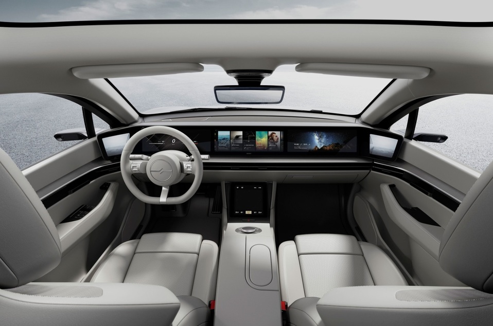 Interior del Vision-S (Sony)