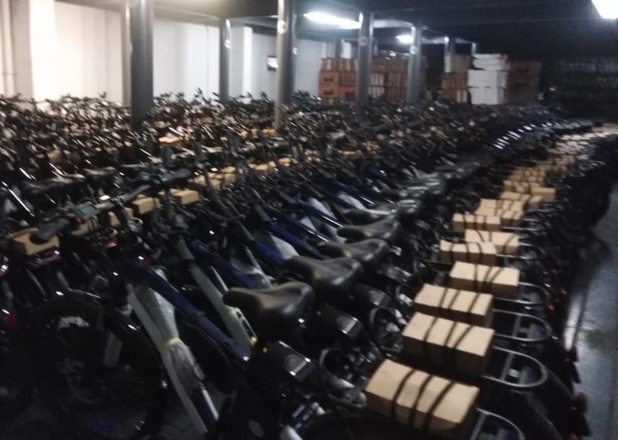 Las bicicletas fueron adquiridas por la SSC en agosto del 2019. | Especial