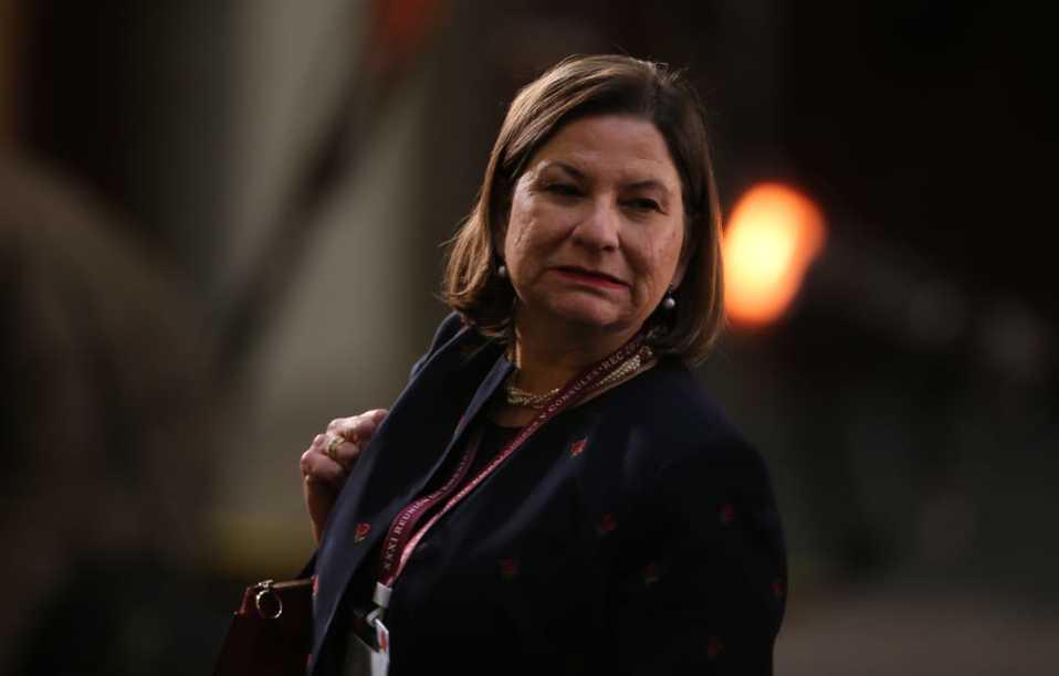 Martha Bárcena, embajadora de México en Estados Unidos. (Javier Ríos)
