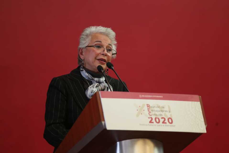 Olga Sánchez Cordero./ Octavio Hoyos