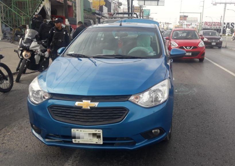 La automovilista fue detenida en la avenida Lincoln, en el municipio de Monterrey. (Foto: Especial)