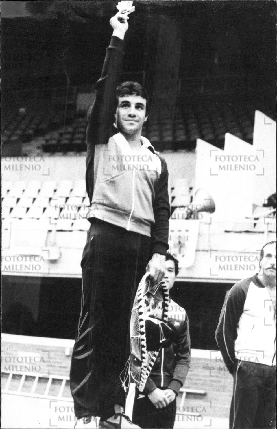 Carlos Girón, medallista olímpico en Moscú 1980 (Fototeca Milenio)