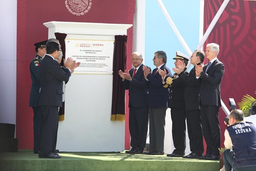 Durante la inauguración de la instancia. (Especial)