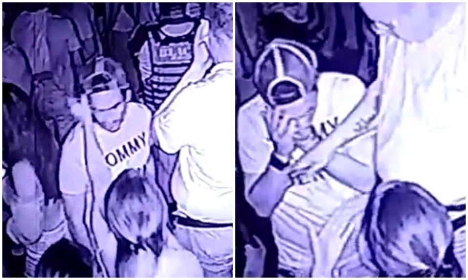 Modelo desfigura rostro de su ex pareja al lanzarle un vaso de vidrio (Captura de pantalla).