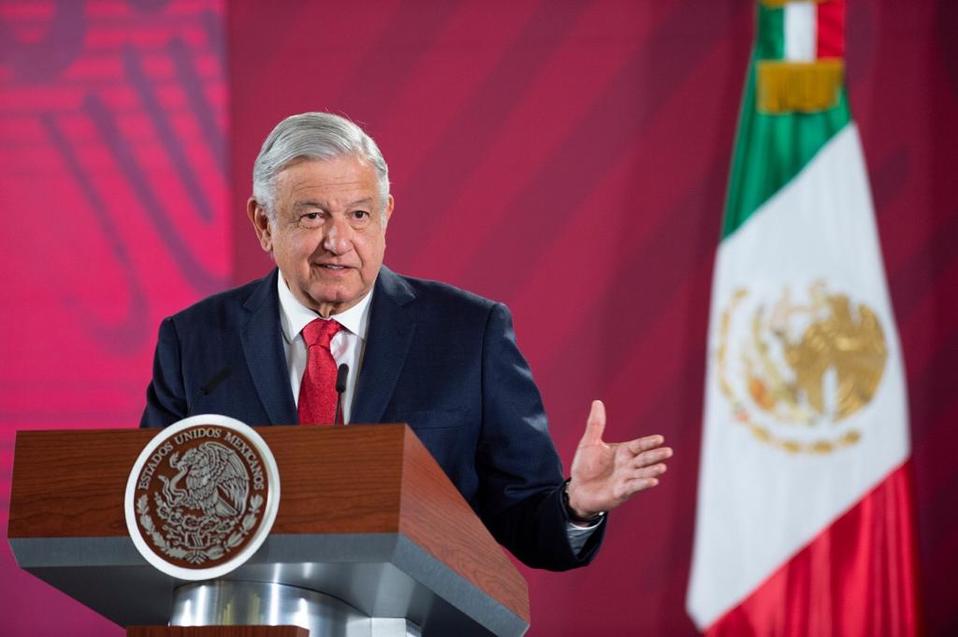 El presidente Andrés Manuel López Obrador durante su conferencia matutina (Presidencia)