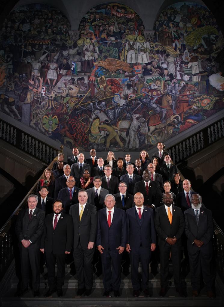 El Presidente y el canciller encabezaron los trabajos de la CELAC (@lopezobrador_)