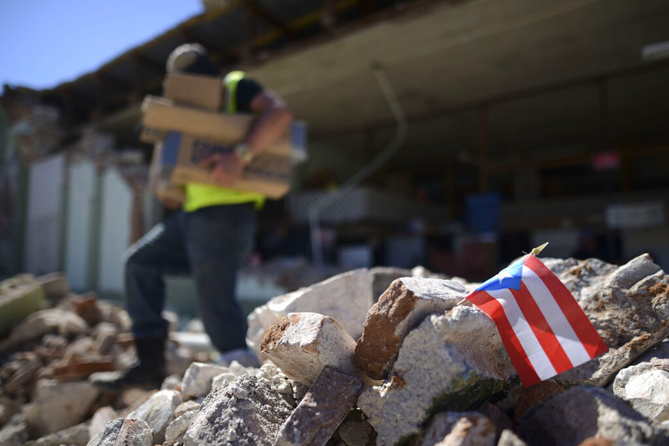 El sismo en Puerto Rico es el más fuerte registrado desde 1918. (AP)