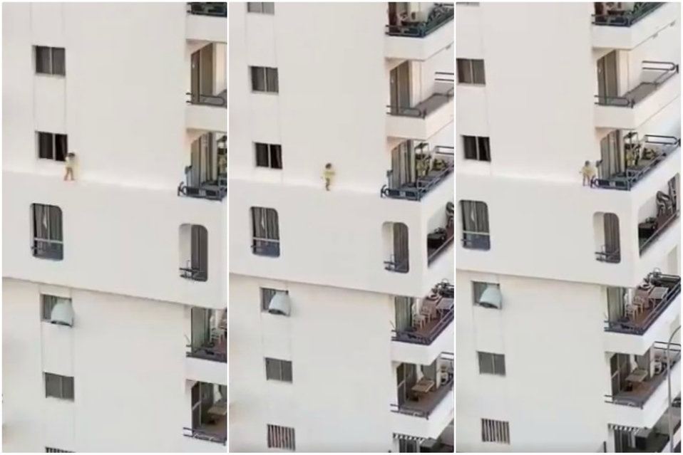 El video fue grabado por turistas finlandeses. (Twitter: Jer Dixon)