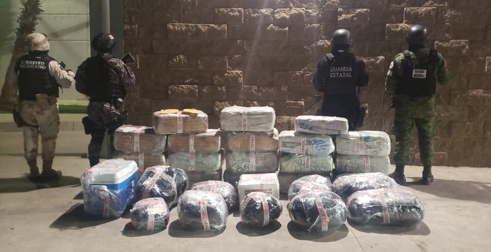 El aseguramiento fue gracias a información obtenida tras la detención de integrantes de ese grupo criminal. (Said Betanzos)