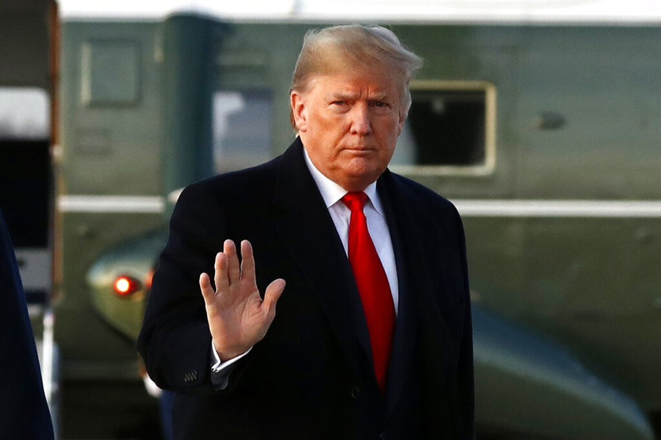 Donald Trump no asistió el año pasado a Davos por el bloqueo en el Congreso de Estados Unidos. (AP)