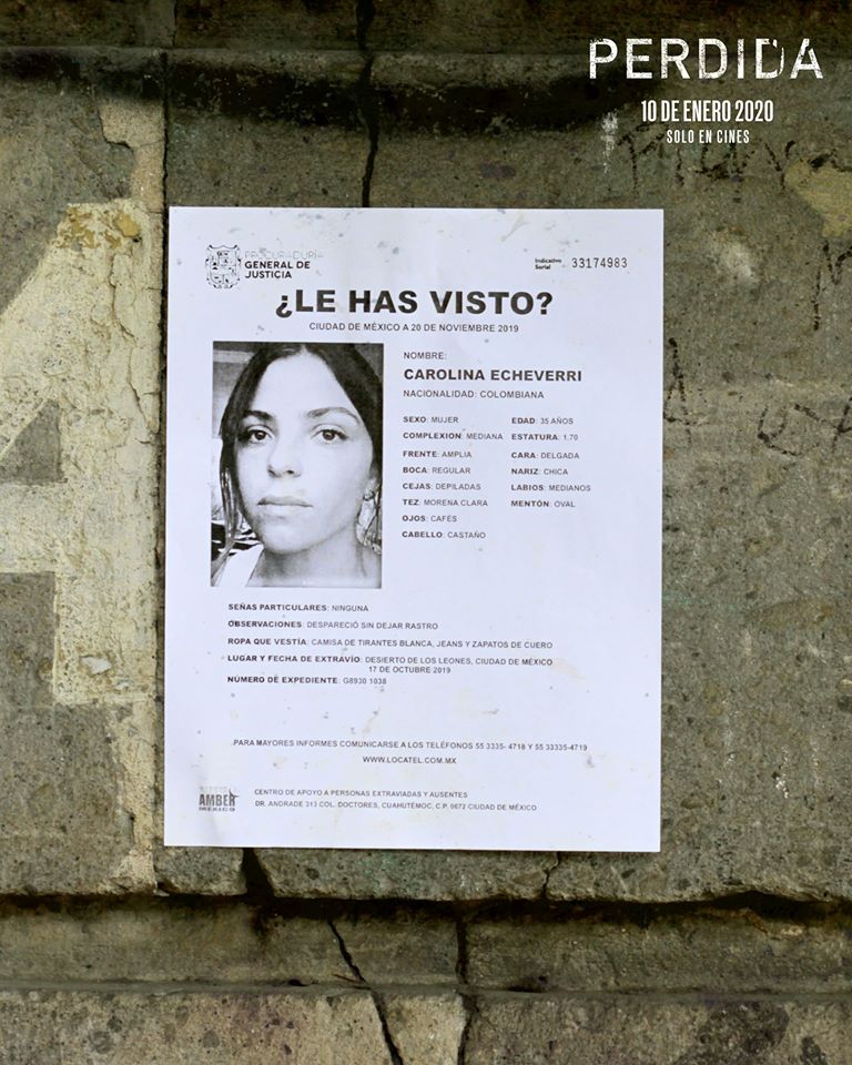 La publicidad de la película 'Perdida' ha sido calificada de insensible.