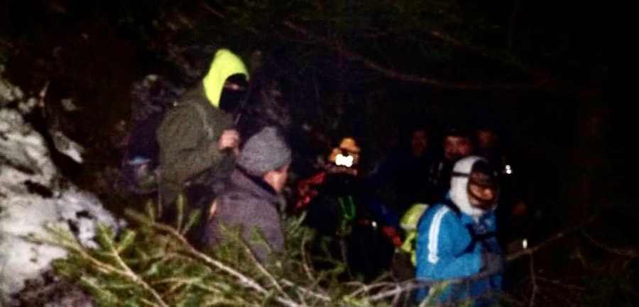 Durante las primeras horas de este jueves decidieron internarse en la Sierra. (Milenio Digital)
