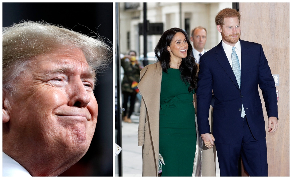 Donald Trump ha criticado a Meghan Markle previamente antes de casarse con el Príncipe Harry. (AP / Archivo)
