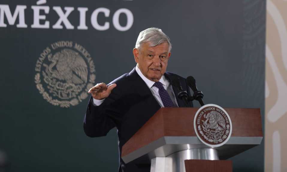 Presidente Andrés Manuel López Obrador en Chihuahua. (Javier Ríos)