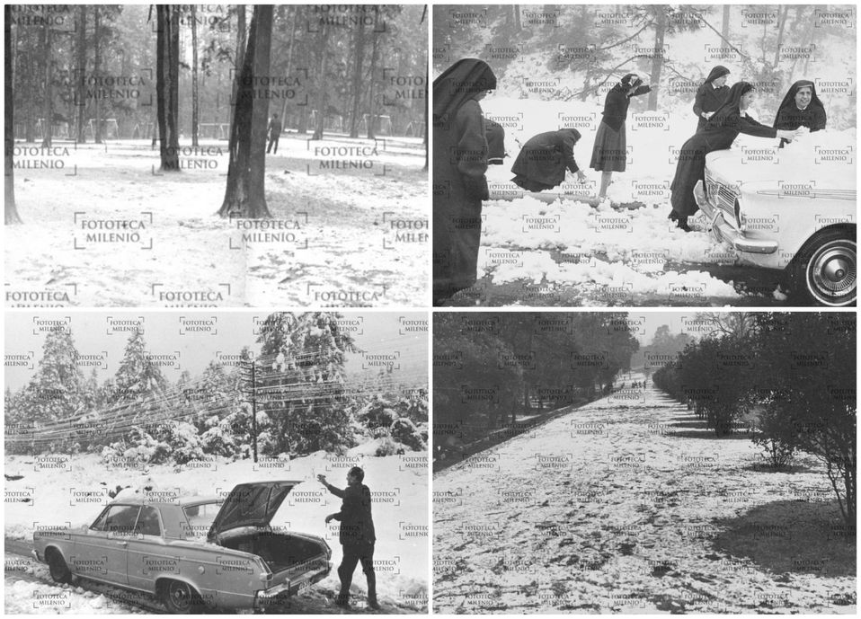 Hace 53 años cayó la última nevada en la Ciudad de México.