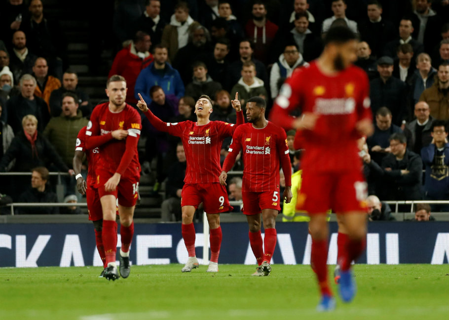 Liverpool se impuso al Tottenham en Londres (AFP)