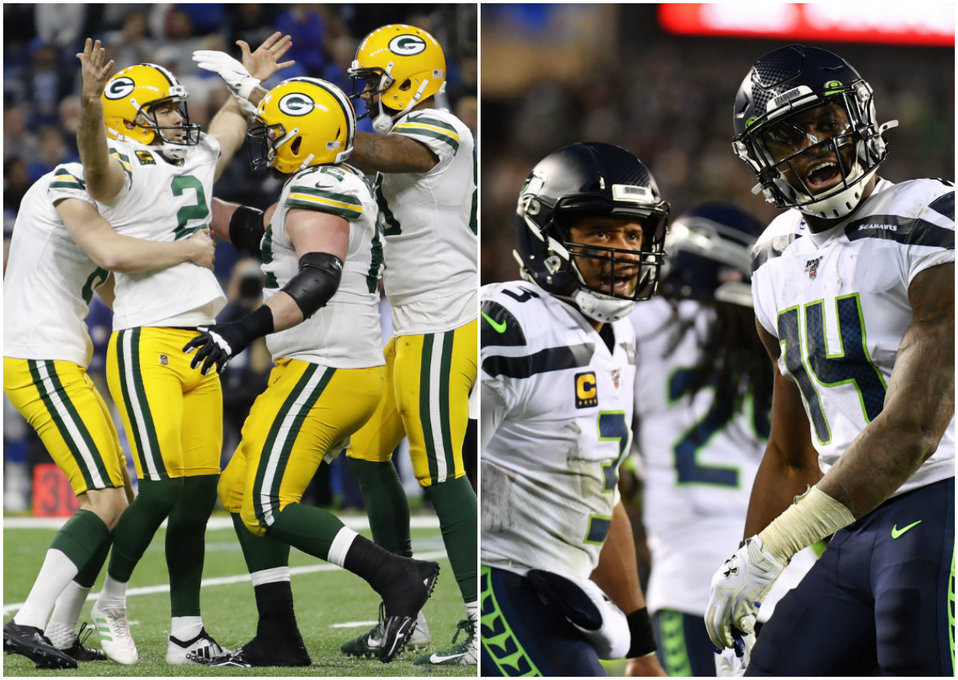 Seahawks vs Packers: dónde y cómo ver el partido de la ronda divisional (Reuters)
