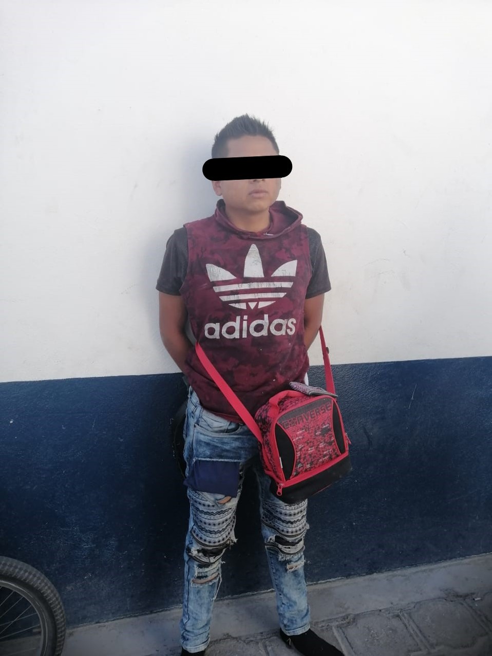 Detenido por posesión de marihuana. (Apolonia Amayo)