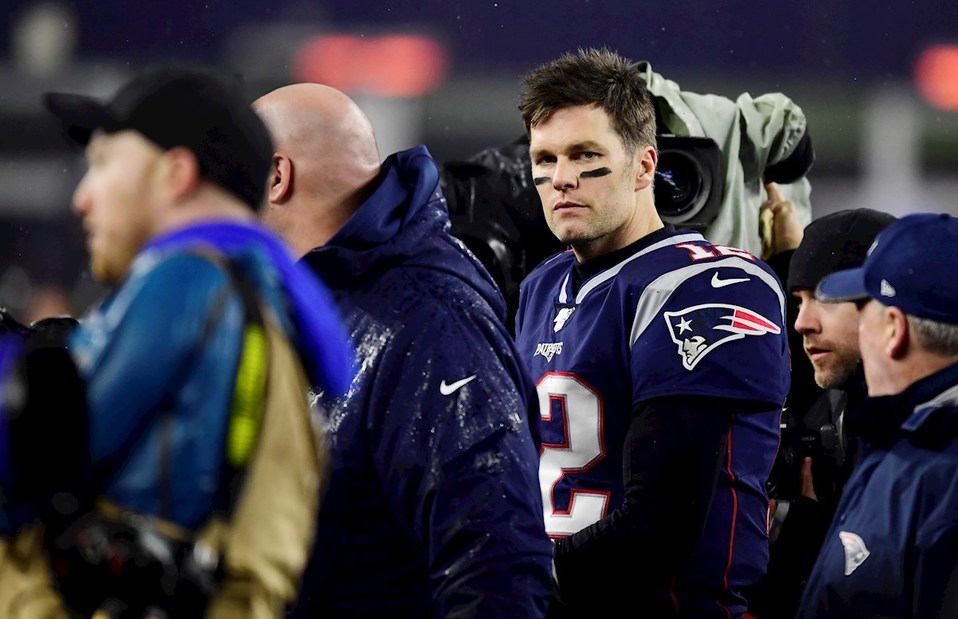 Tom Brady en el encuentro ante Titans (EFE)
