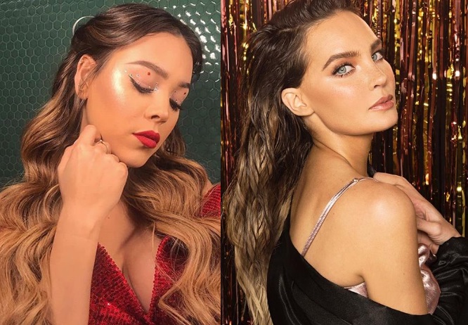 Danna Paola sorprende al youtuber Escorpión Dorado imitando a Belinda. (Instagram)