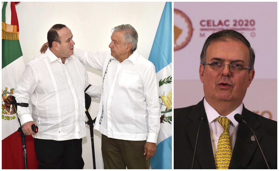 Giammattei visitó México en spetirmbre en 2019 para reunirse con el presidente López Obrador (Cuartoscuro / Archivo)