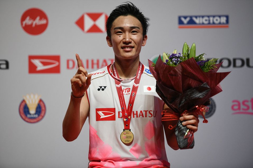Kento Momota (AFP)