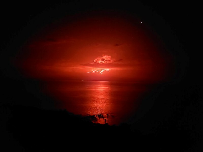 La última erupción de La Cumbre fue en junio del 2018. (AP)