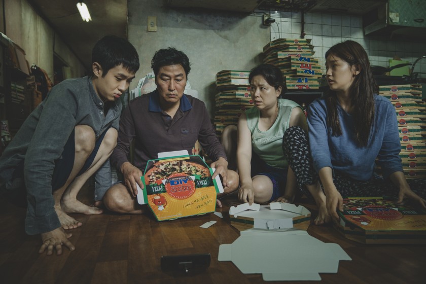 'Parasite' compite por cinco premios Oscar.