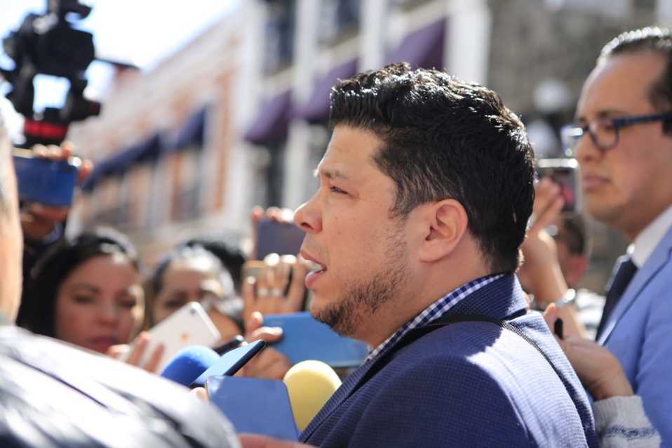 Gabriel Biestro, presidente del Congreso Local. (Andrés Lobato)