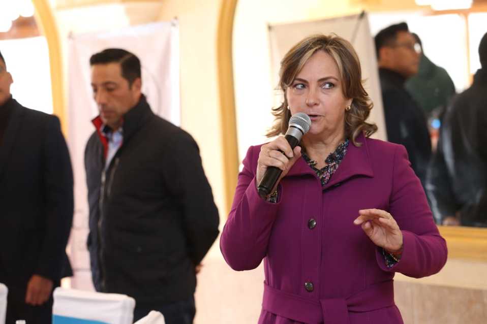 Yolanda Tellería Beltrán, alcaldesa de Pachuca. (Jorge Sánchez)