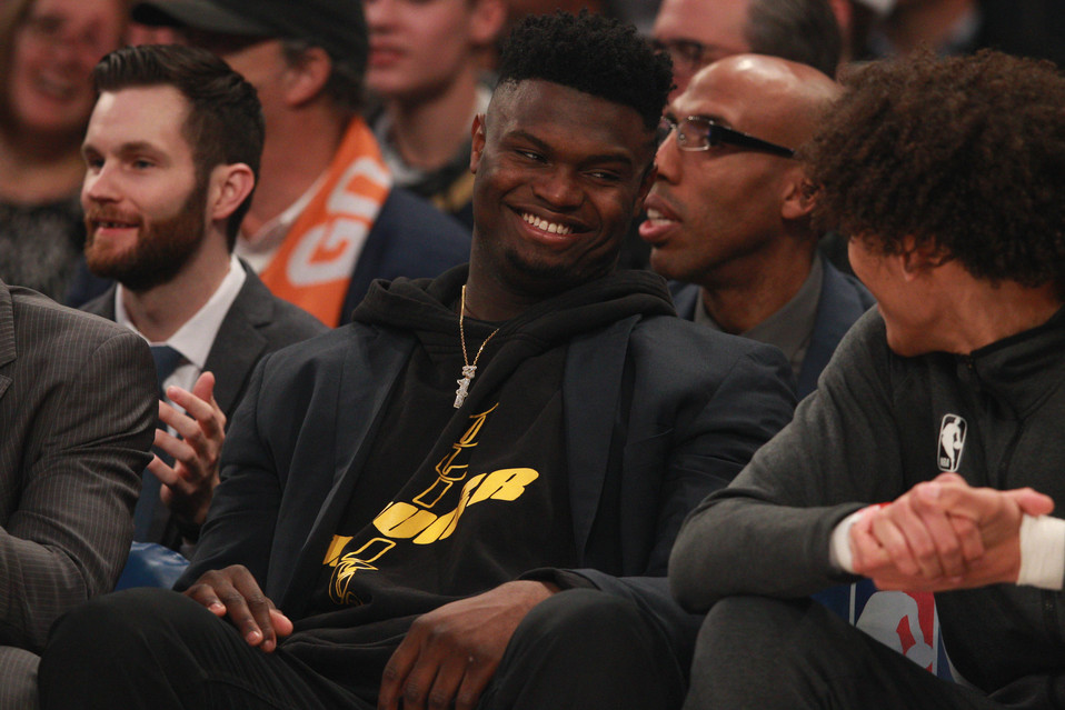 Zion Williamson durante un partido de los Pelicans de la NBA (Reuters)