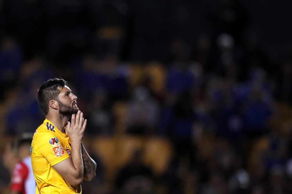 André-Pierre Gignac queda fuera del partido ante América (Imago7)