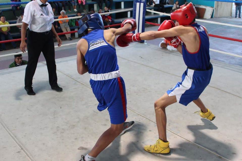 Boxeadores del sur de Tamaulipas.