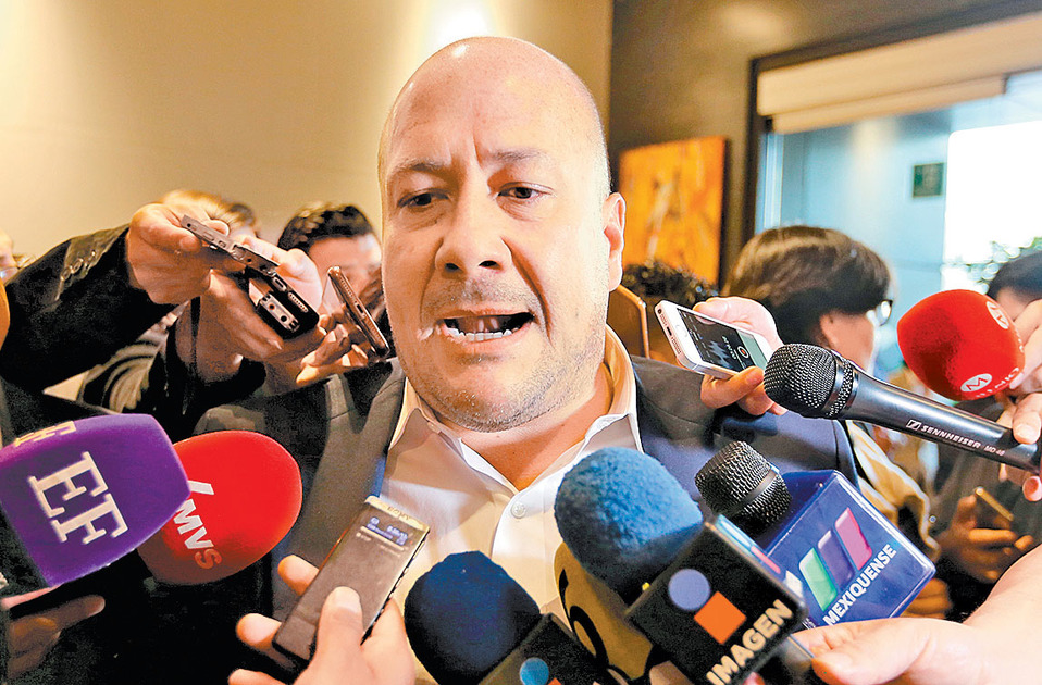 El gobernador Enrique Alfaro. (Jorge Carballo)