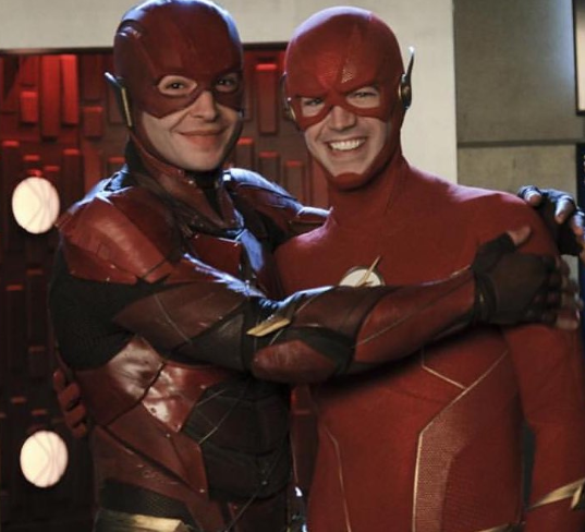 Ezra Miller sorprende con aparición especial en 'Crisis en Tierras Infinitas'. (Twitter)