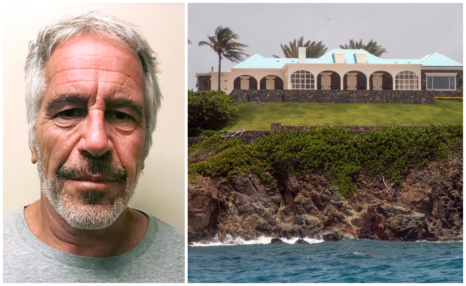 Las islas de Little St. James y Great St. James eran propiedad del magnate Jeffrey Epstein. (AP)