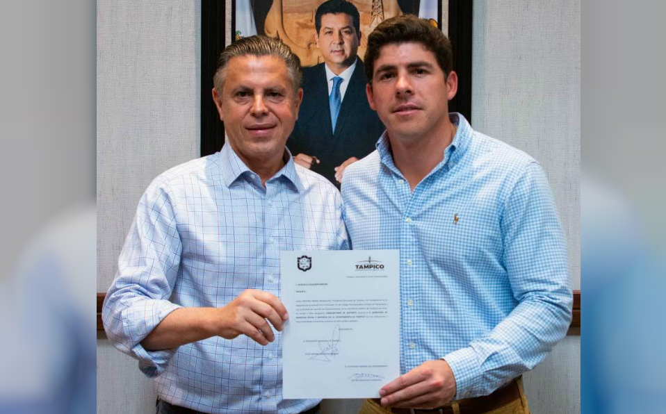 Marcelo Cazaubón Rincón nuevo subsecretario de Bienestar Social y Deportes de Tampico