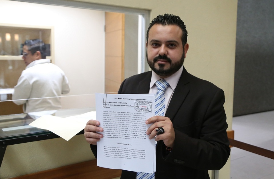 Mario Héctor Verduzco, ex diputado local. Foto: Jorge López.