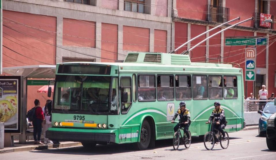 Trolebús de la CdMx compartirá carril con ciclistas. (Cuartoscuro | Archivo)