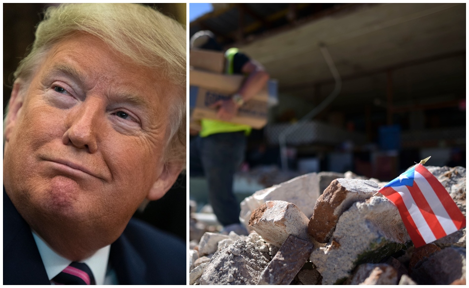 Trump también demoró en declarar emergencia tras el impacto del Huracán María. (AP)
