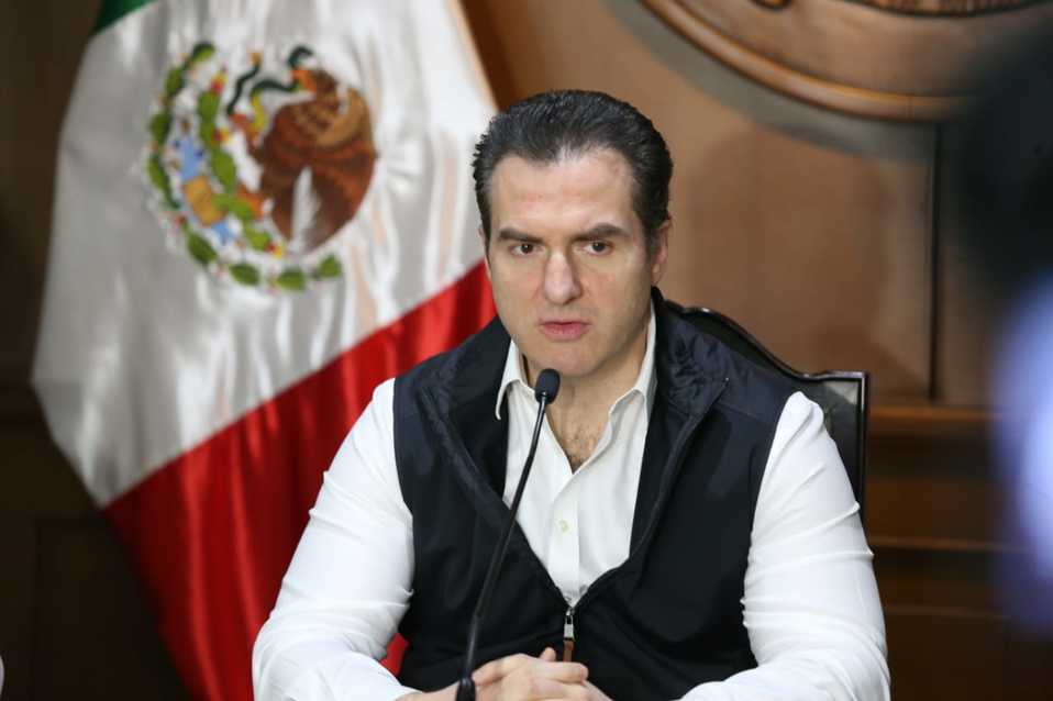 Adrián de la Garza, alcalde de Monterrey. (Jorge López)