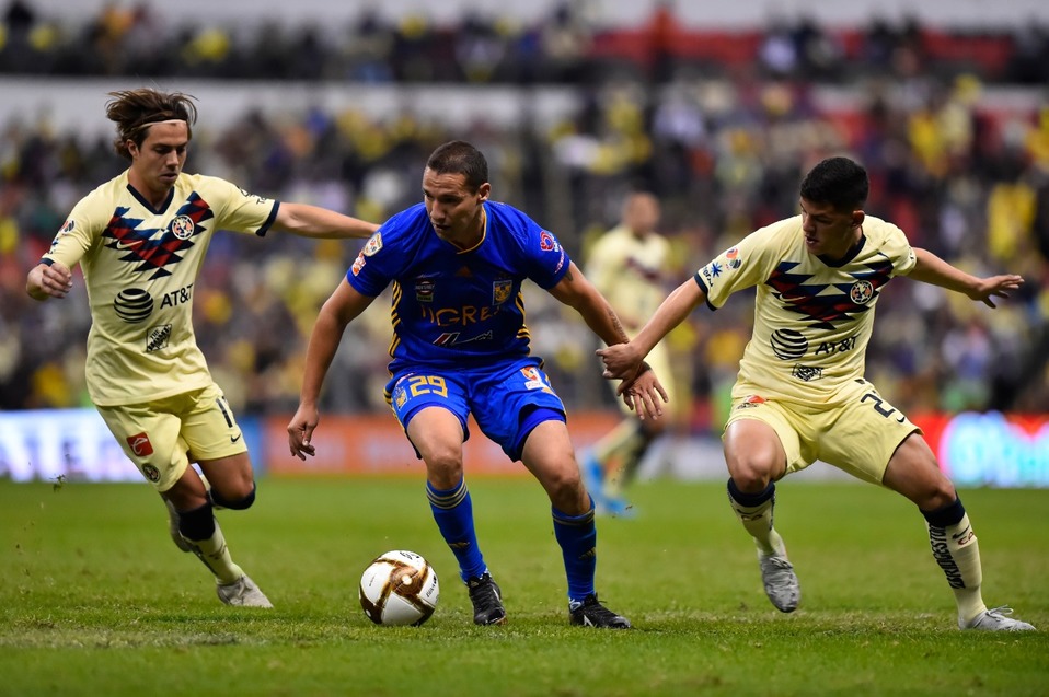 América vs Tigres en los cuartos de final del Apertura 2019 (Imago7)