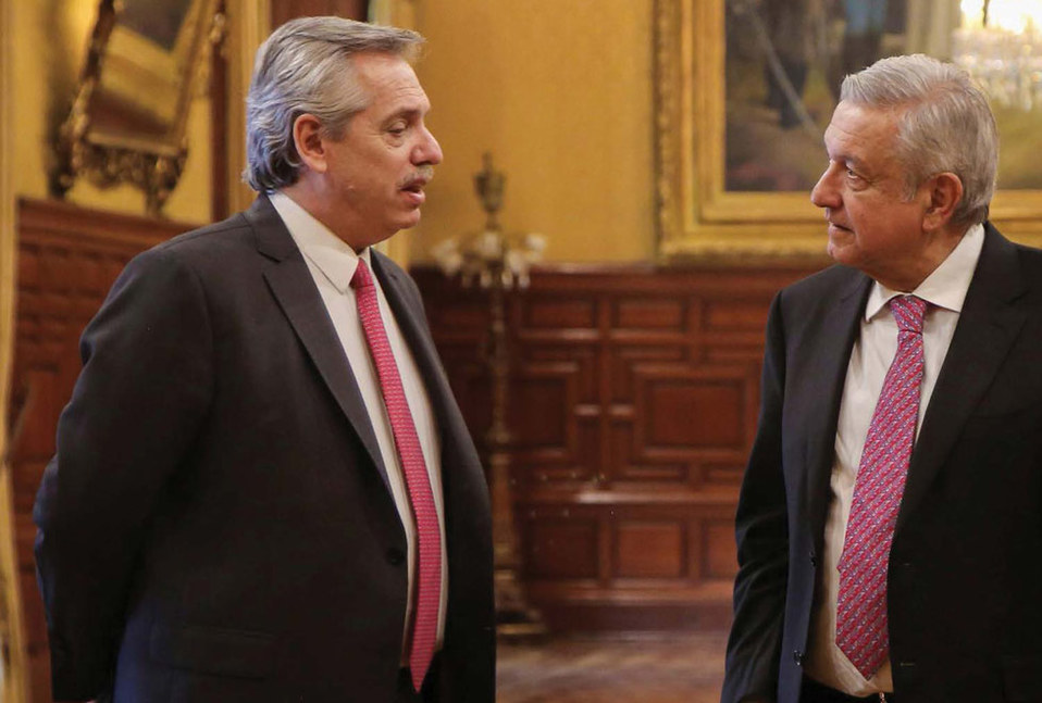 En su primer encuentro internacional como presidente de Argentina, Alberto Fernández se reunió en México con Andrés Manuel López Obrador.