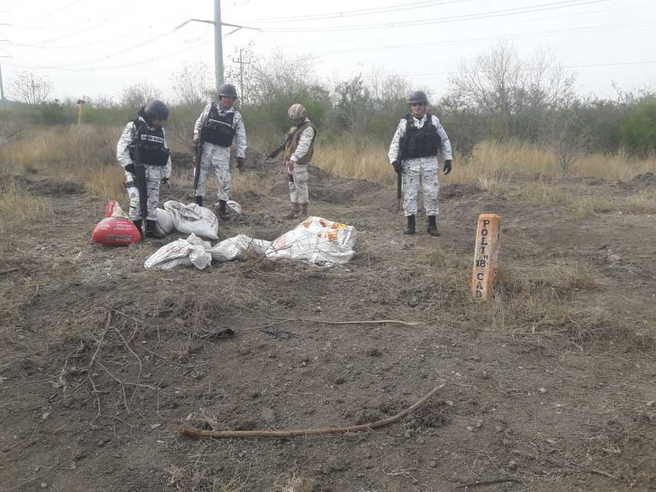 El hallazgo fue realizado en el kilómetro 105 + 480 de la carretera Satélite - Sabinas - Monclova. Foto: Especial