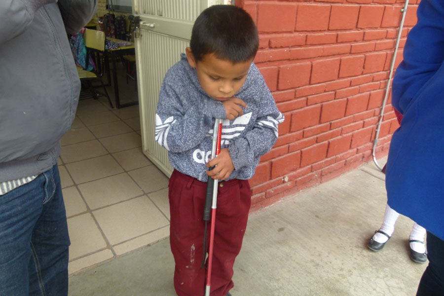 Antonio participa en todas las actividades escolares. (Milenio Digital)