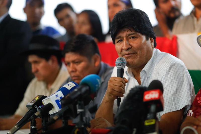 El anuncio fue hecho por el ex presidente Evo Morales. (EFE)