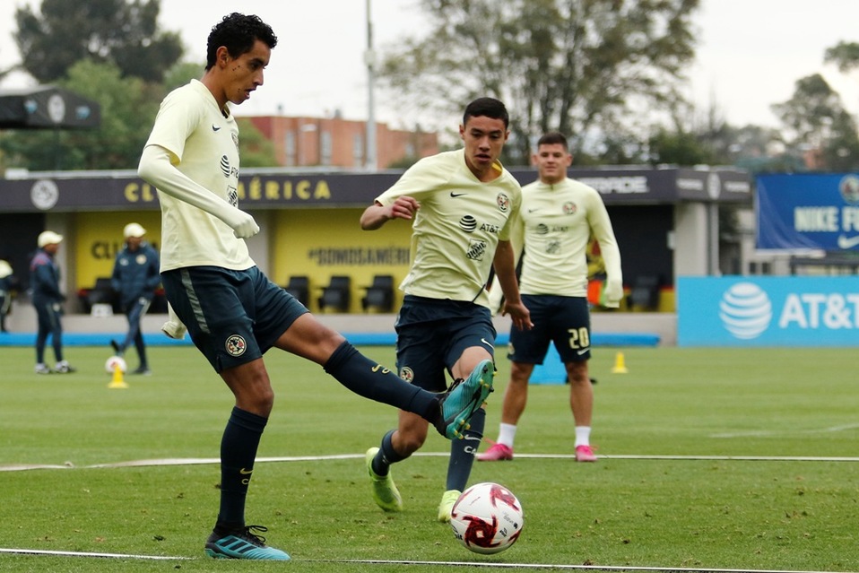 América entrenó en Coapa (Imago7)