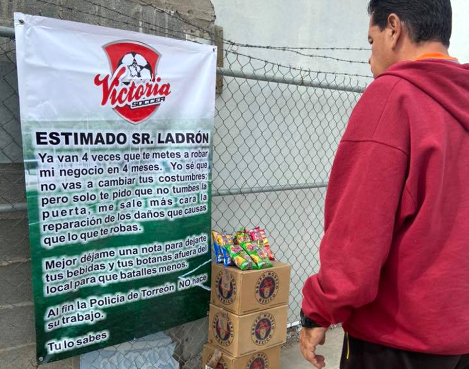 El negocio ha sufrido cuatro robos en cuatro meses. (Especial)