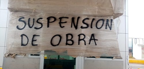 La manifestación ocurrió en una zona de casetas. (Especial)